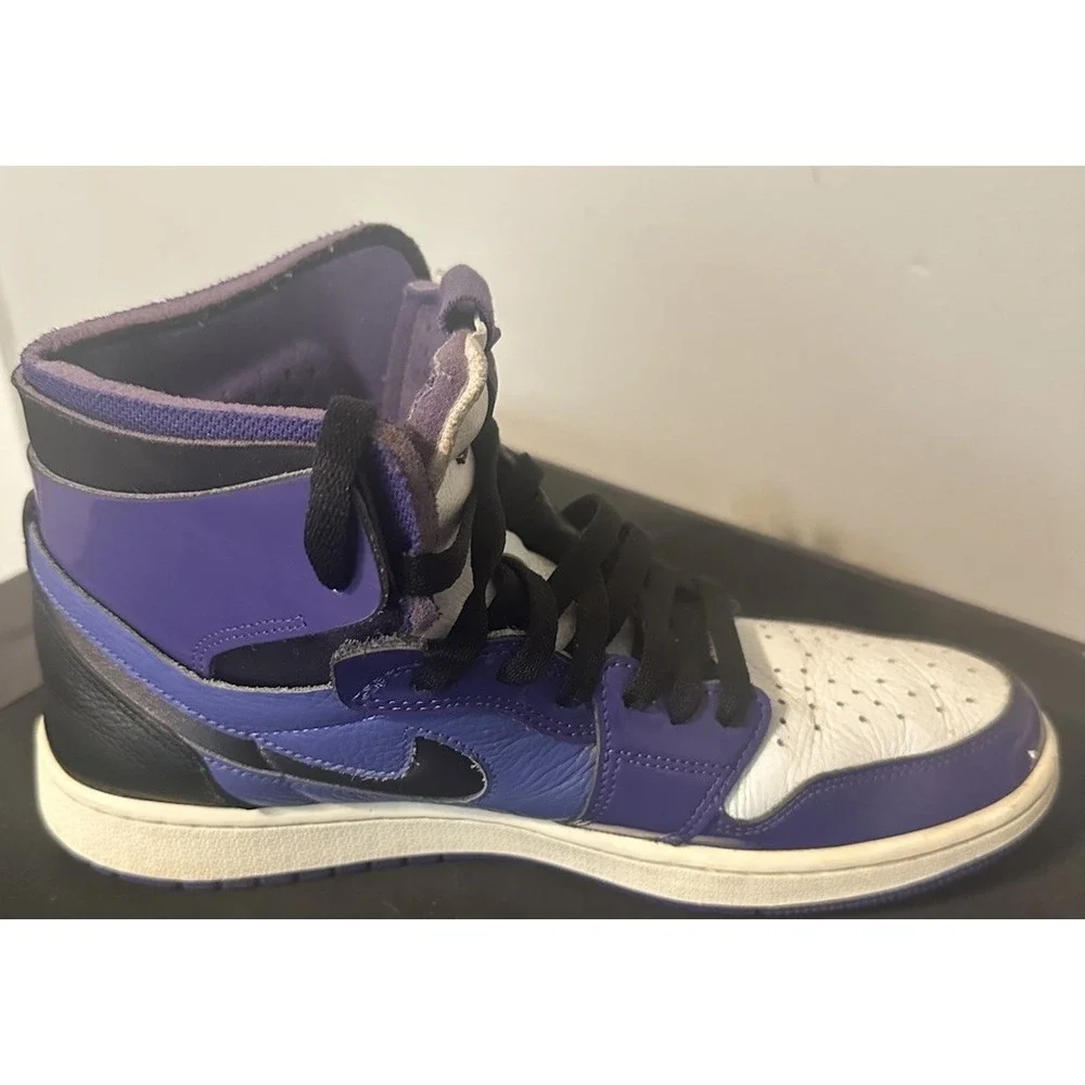 Air Jordan 1 Zoom Air Comfort Court Men's 10 Purple/Psychic Purple/White/Black
